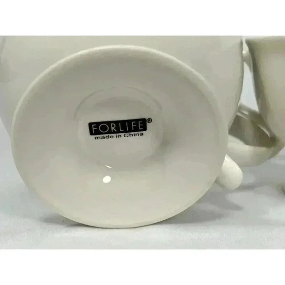 Two Harney & Sons Master Tea Blenders Cup Mug White 8oz. Footed Pedestal FORLIFE - Picture 7 of 9